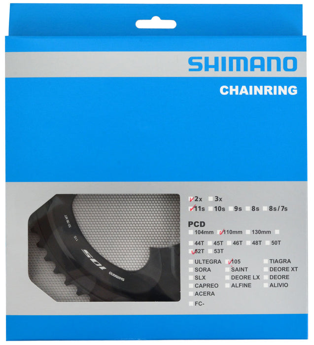 Shimano Chainring Fcr7000 52T-Mt 52-36T