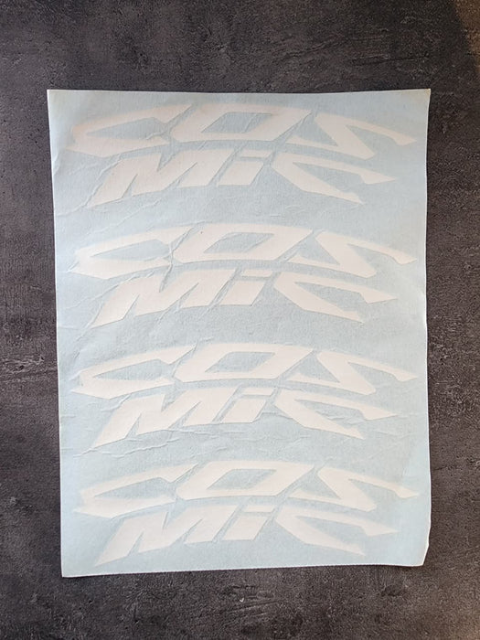 Mavic Sticker Kit - Cosmic (White)