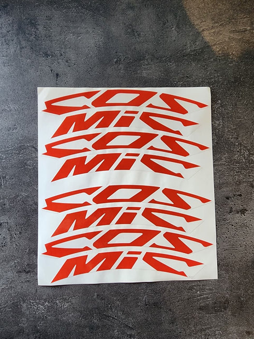 Mavic Sticker Kit - Cosmic (Red)