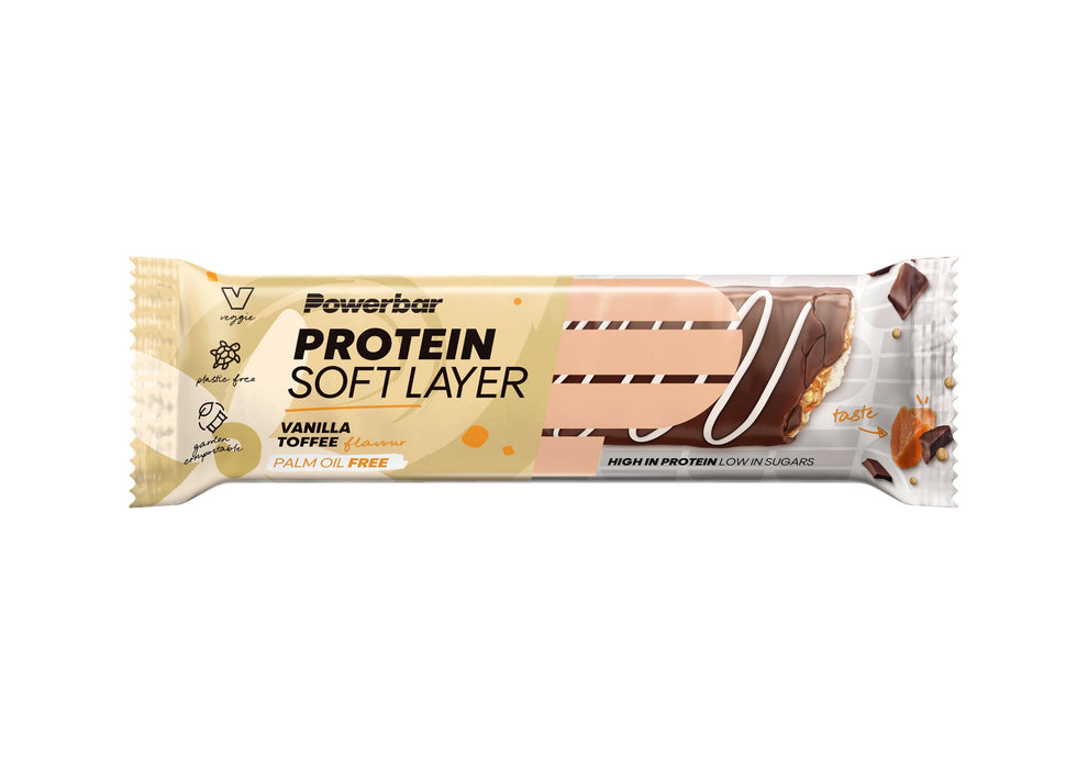 Powerbar Energy Bar Protein Soft Layer Vanilla Toffe