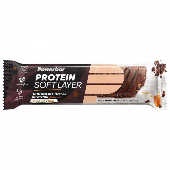Powerbar Energy Bar Protein Soft Layer Chocolate Toffe-Brownie