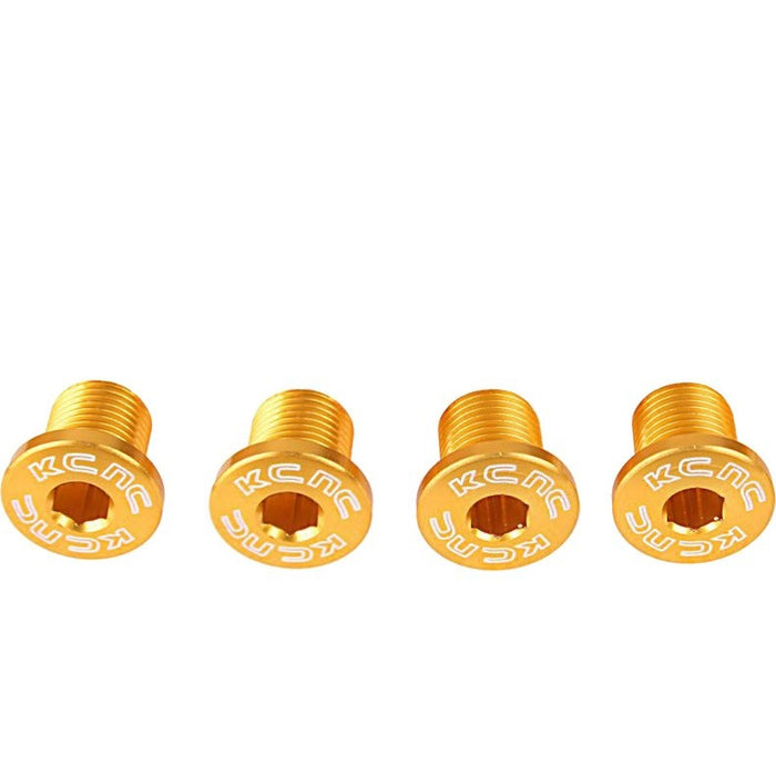 Kcnc Chain Ring Dbl Bolts Mtb Pack4 Gold